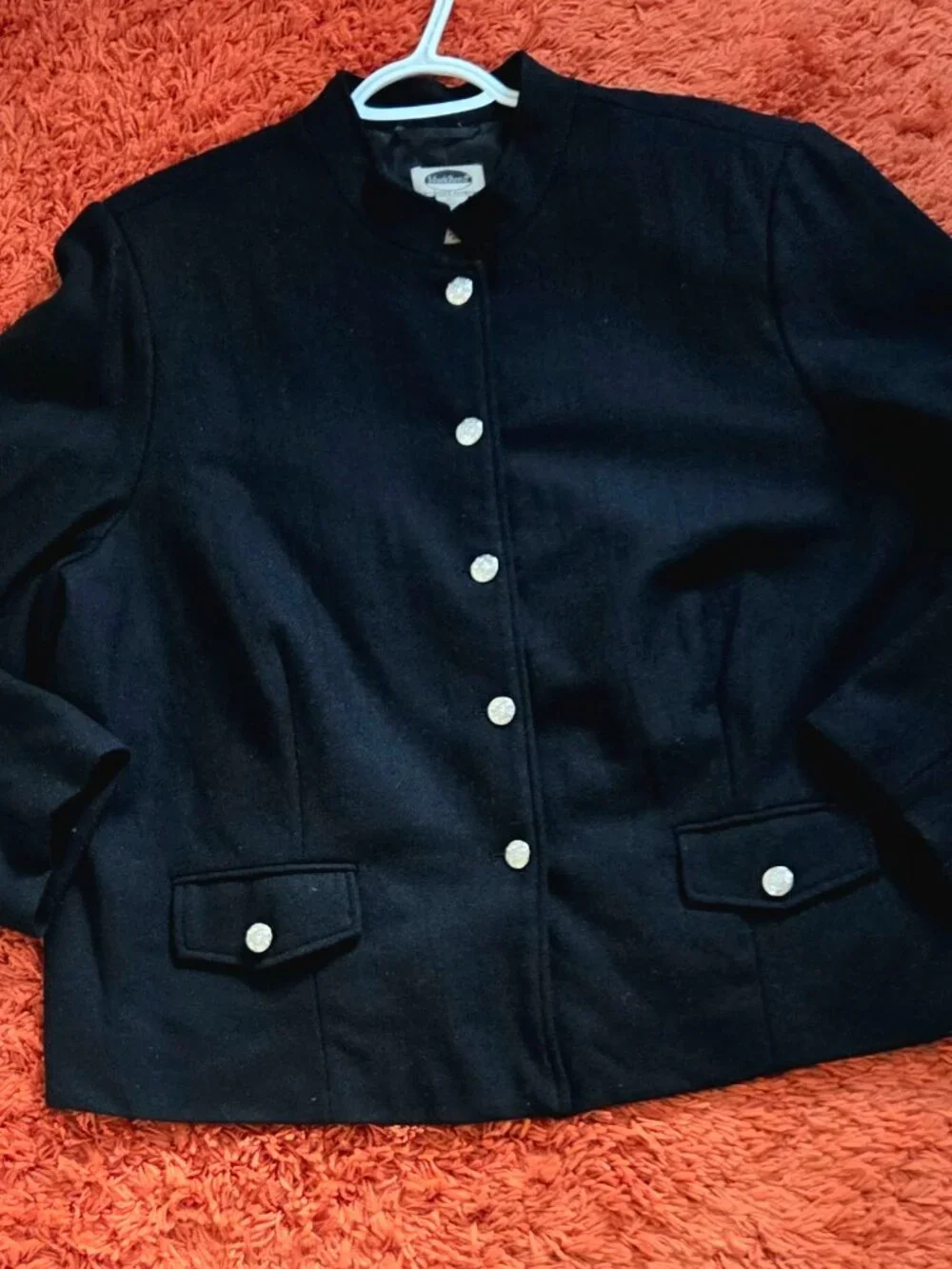 Vintage Mark Reed Wool Blazer/Jacket – Size 24W – China – Black 🖤🧥